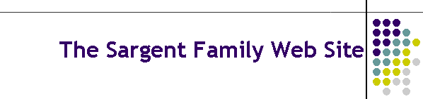 The Sargent Family Web Site